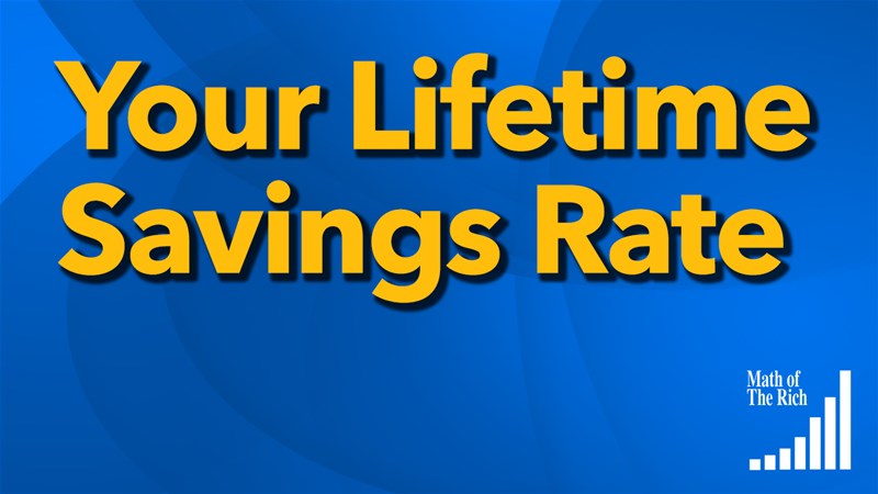 Lifetime Savings Rate - Retained Earnings Rate
